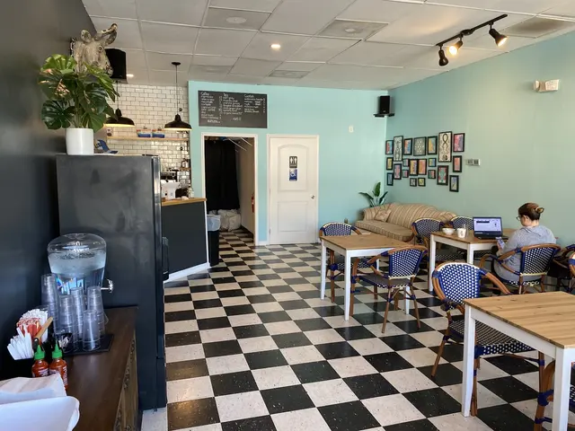 Inside Zeke's in Chesapeake